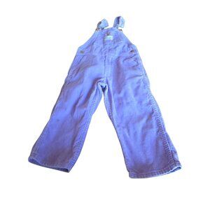 Cutecumber Vintage Purple Corduroy Overalls Toddler Size 4T